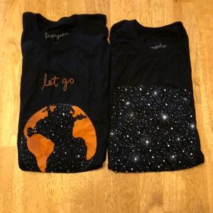 Two Serengetee Tees NWOT